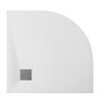 Bathroom Shower Tray Vexo White Quadrant 90X90 Image 2
