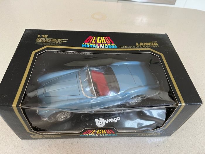 Lancia Aurelia B24 Spider 1/18 Burago Ultra Rare