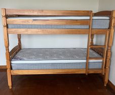 2x Solid Pine Bunkbeds