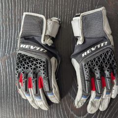Summer motorbike gloves - ventilated