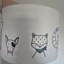 Childrens animal print lampshade Image 2
