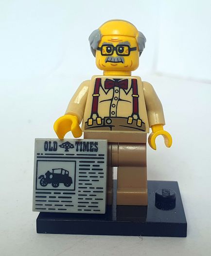 Lego Collectible Minifigures Series 10 COL10-08: Grandpa (2013) Price includes P&P
