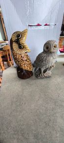 2 Owl Figurine