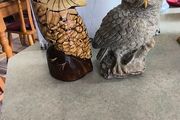 2 Owl Figurine