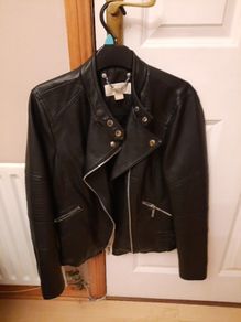 leatherette jacket