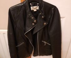 leatherette jacket