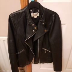 leatherette jacket