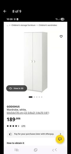 ikea white wardrobe