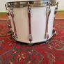 Vintage Ludwig 14 x 10 Parade Marching Snare Drum 10-Lug White No. 1162 Image 8