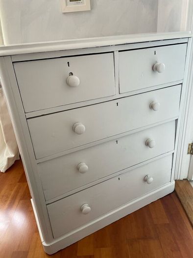 Antique Solid pine chest of drawers