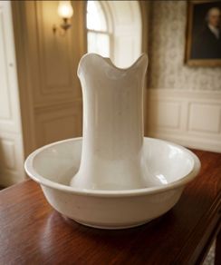 Antique Jug and Bowl
