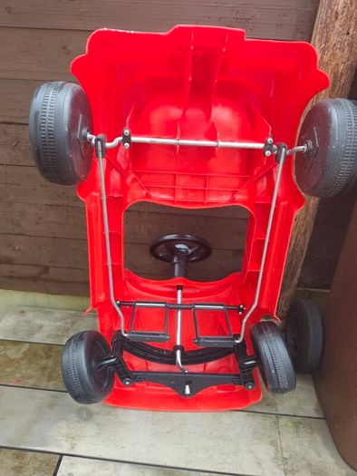 Dolu Toddler Kids Smart Car Pedal Operated Ride On Car Red