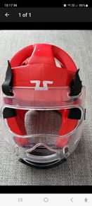 Tusah - Masked Headguard Red M
