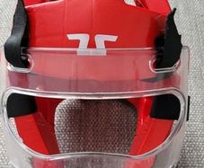 Tusah - Masked Headguard Red M