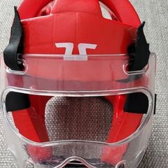 Tusah - Masked Headguard Red M