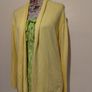 Open Front Yellow Cardigan Image 3