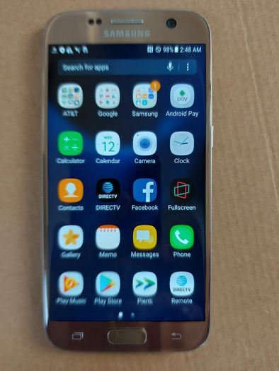 Samsung Galaxy S7, Model SM-G930A, 32GB, 4GB Ram, Excellent cosmetic condition and working great