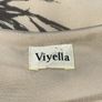 Ladies Beige & Mocha Long Dress with Cap Sleeves from Viyella Image 2