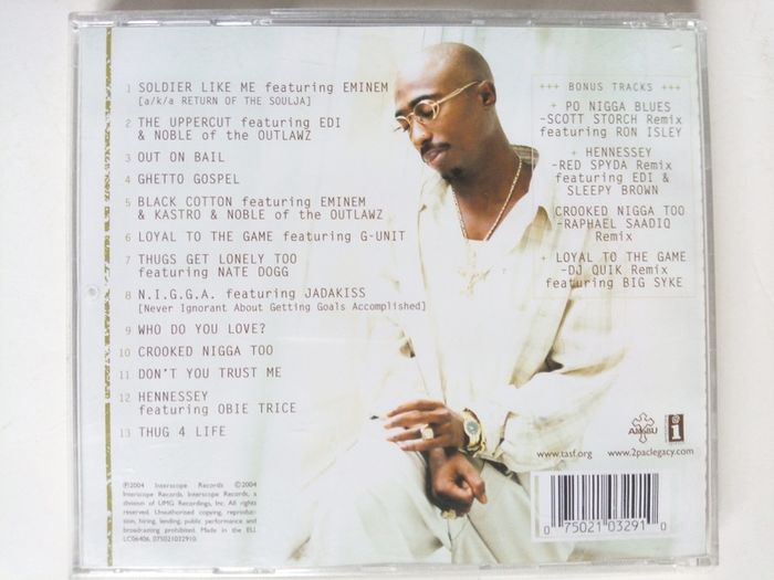 2PAC (Tupac Shakur) [2004] Loyal To The Game (1xCD Album)