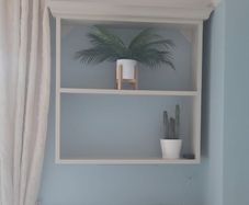 Large Decorative Shelving Unit 96cm x 90cm