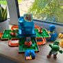 Super Mario Action Figures, Bowser's Castle and Maze Game Image 4
