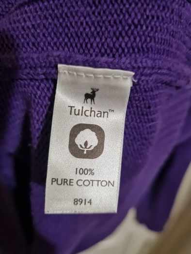 Tulhan cable knit cotton jumper