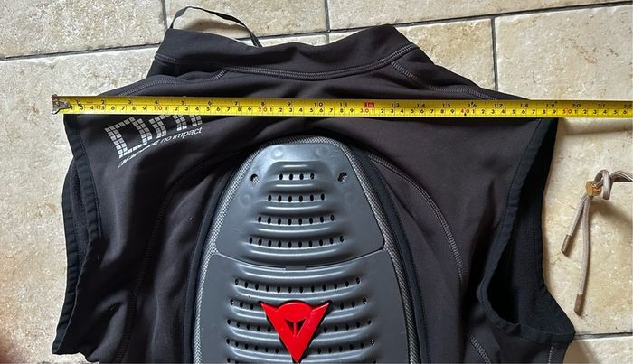 Dainese men's ski/horse-riding or bikers gilet with back protection