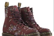 Women's Castel Floral Combat Boot dr Martens brand