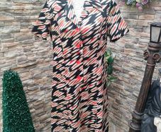 Vintage 70s Retro Shirt dress with dagger collar UK 12 Postage Included