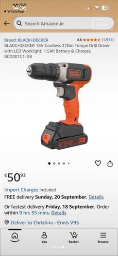Black & Decker Drill