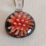 Vintage Murano Glass Pendant with Sterling Silver Italian Chain. Image 2