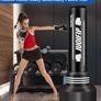 Boxing Bag Set 180cm Free Standing Punch Bag with Boxing Gloves and Electric Air Pump, Women Men Stand Kickboxing Bags for Training MMA Muay Thai Fitness Beginners Image 5