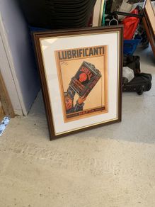Shell framed poster