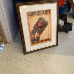 Shell framed poster