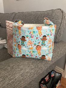1 coco melon  storage basket