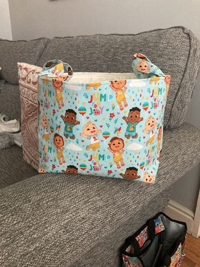 1 coco melon  storage basket