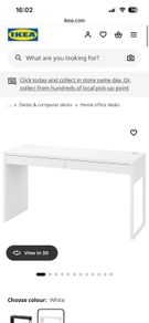 Ikea Micke desk