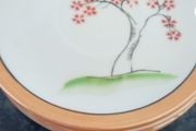 4 Klimak vintage saucers
