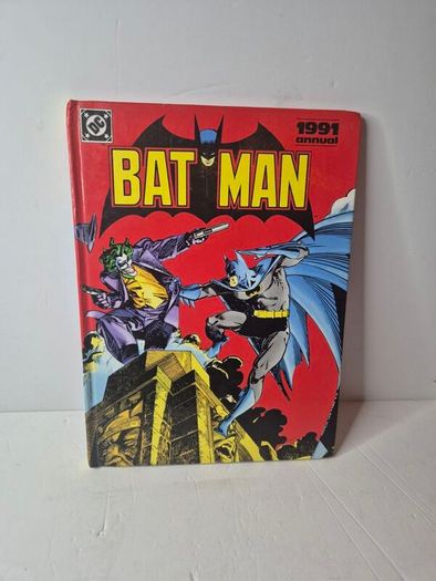 1991 Batman Hardcover Annual  Excellent Condition (Comic & Stories)
