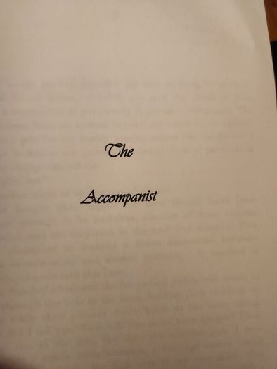 The Accompanist By Robert L. Quinn. First Edition Paperback In Good Condition.