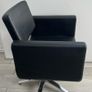 Black Salon Chair For Sale Image 2