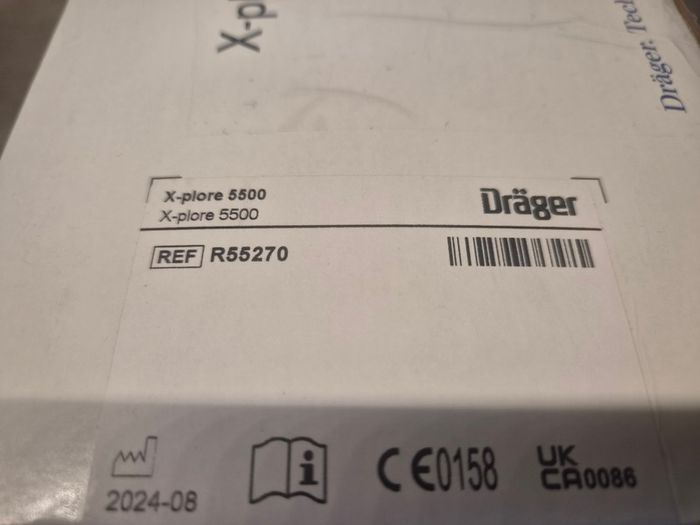 DRAEGER X-plore 5500 Series Full Mask Respirator Mask Hypoallergenic