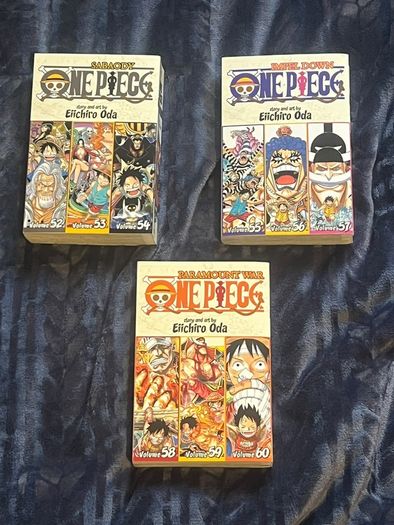 One piece 1-69 3 in 1 editions