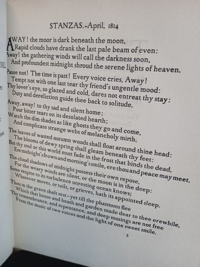 The Lyrical Poems and Translations of Percy Bysshe Shelley by C. H. Herford (HQ672)