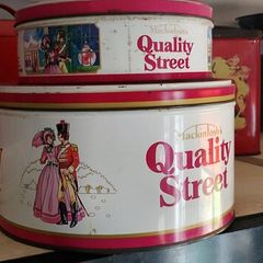 9 old tins