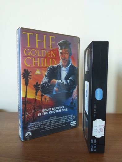 The Golden Child "Eddie Murphy" (VHS PAL) Video Cassette Tape 1986 (SUPER RARE) In This Exceptional Condition