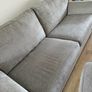 Three seater, cuddler and footstool Image 4