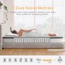 Single Mattress 3FT Memory Foam Spring Hybrid Mattress 18CM 7 Inch Memory Foam Pocket Sprung Mattress Edge Support & Motion Isolation Spring Hybrid Single Mattresses Image 8