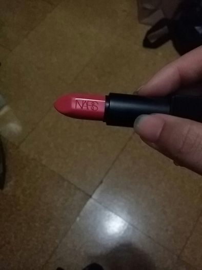 Nars Audacious lipstick in Natalie
