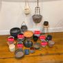 Large Bundle of 22 Plant Pots, Planters, Stands & Hanging Planters Image 2